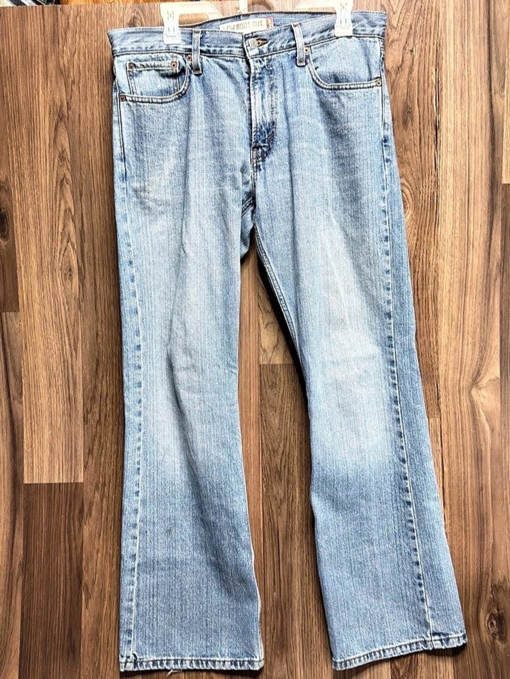 Levi’s 527 Low Boot Cut Jeans Men’s 34x32 Light Wash 100% Cotton